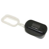 MD300 CN350R Fingertip Pulse Oximeter with Respiration Rate with clear silicon protective cover partly removed