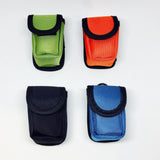 Fingertip Oximeter Storage Pouch / Carrying Cases in a choice of four colours - Green, Orange, Black and Blue