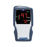 BCI SpectrO2 10 - WW1000 Handheld Pulse Oximeter in Navy Blue Protective Cover