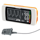 MIR Spirodoc Oxi Handheld Oximeter with Silicon Flexi Finger Sensor