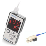 Smartsigns MiniPulse MP1R Handheld Rechargeable Pulse Oximeter with Adult Finger Clip Reusable Sensor
