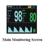 NT1D-Di Handheld Pulse Oximeter Waveform Display 