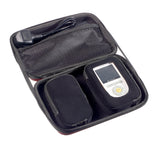 Inside view of NT1D-Di Pulse Oximeter Storage Case  showing pockets