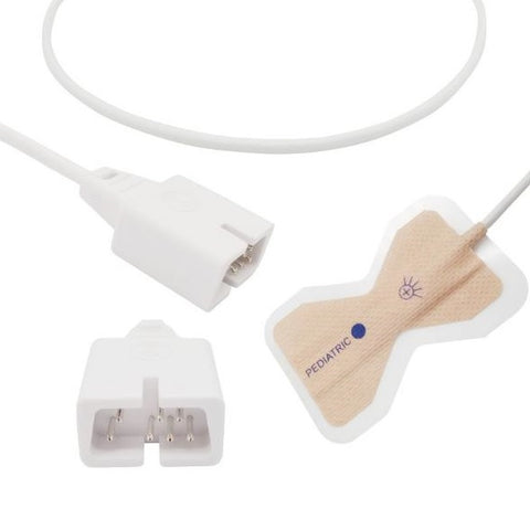 Apk Spo2 Sensor Disposable Self Adhesive Plaster Oximetry Sensors (APK) Choice of 4 ...