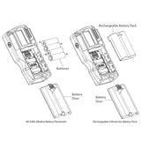 Diagram showing Battery Door for BCI SpectrO2 Pulse Oximeter