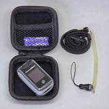 MD300 CI216 Fingertip Pulse Oximeter with Hard Shell Zipped Storage Case, Lanyard and 2 x AAA Batteries