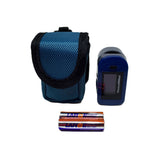 MD300 C2 Fingertip Pulse Oximeter With Blue Pouch and 2 AAA Batteries