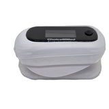 MD300 CN350R Fingertip Pulse Oximeter with Respiration Rate and Clear Silicon Cover