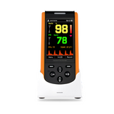 SP-20 RECHARGEABLE PULSE OXIMETER WITH ALARMS IN CHARGER BASE