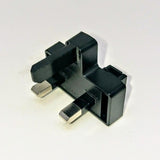 Replacement UK pins for use with previous version of WW1095 AC/DC Adapter manufactured by Smiths Medical ASD Inc