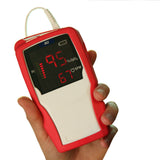Oximeter with Red Glove